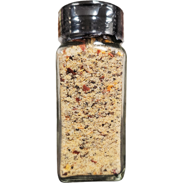 Tantalizing Texas Rub Spice Container back view