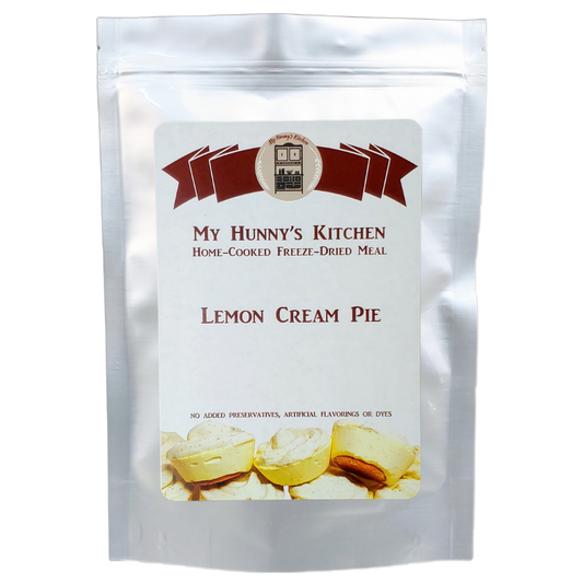Lemon Cream Pie Freeze Dried Dessert packaging front view