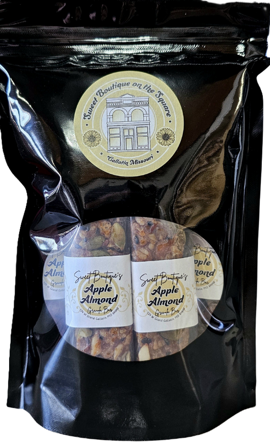 Apple Almond Granola Bars (8 Pack) - Healthy Snacks