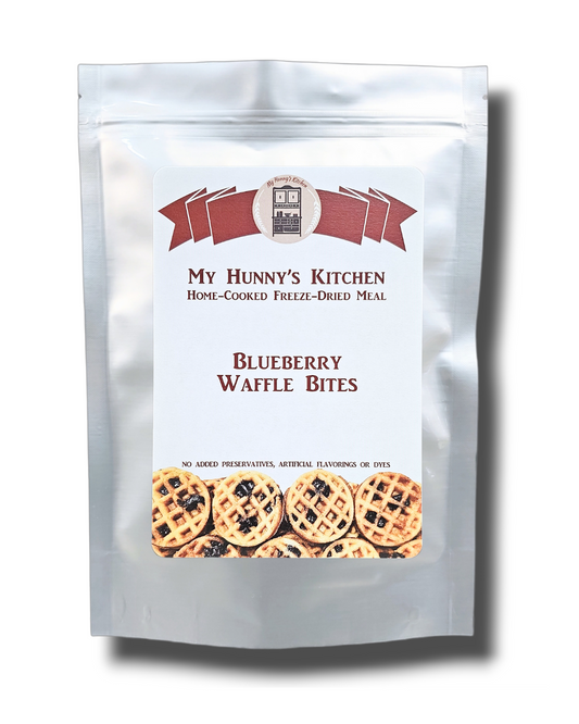 Blueberry Waffle Bites